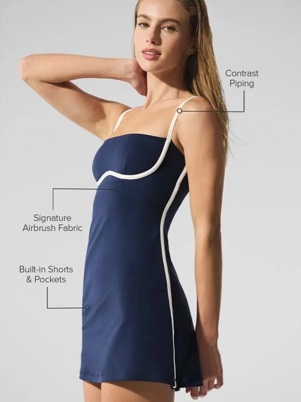AIRBRUSH Streamlined Dress